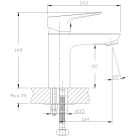 SOTBE INARI Mosdócsaptelep fém dugóval 