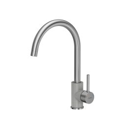   INGRID SteelQ konyhai csaptelep rozsdamentes acél / szürke metál