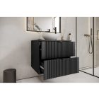 Mylife kadi fürdőszoba szekrény fekete (60cm)