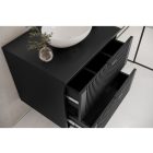 Mylife kadi fürdőszoba szekrény fekete (60cm)