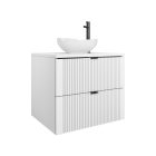 Mylife kadi fürdőszoba szekrény fehér (60cm)