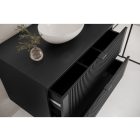 Mylife kadi fürdőszoba szekrény fekete (80cm)