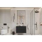 Mylife kadi fürdőszoba szekrény fekete (80cm)