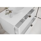 Mylife kadi fürdőszoba szekrény fehér (80cm)