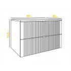 Mylife kadi fürdőszoba szekrény fehér (80cm)