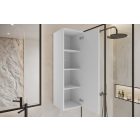 Mylife kadi függőleges fürdőszoba szekrény matt fehér (100cm)