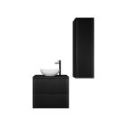 Mylife kadi 60 1 fürdőszoba bútor matt fekete 