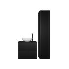 Mylife kadi 60 2 fürdőszoba bútor matt fekete 