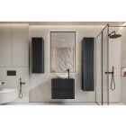 Mylife kadi 60 3 fürdőszoba bútor matt fekete 