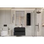 Mylife kadi 80 1 fürdőszoba bútor matt fekete 