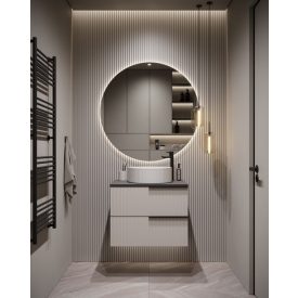 MYLIFE KLERK  ANTRACIT/KASMÍR FÜRDŐSZOBA SZEKRÉNY (60CM)