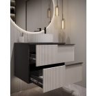 MYLIFE KLERK  ANTRACIT/KASMÍR FÜRDŐSZOBA SZEKRÉNY (60CM)