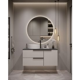   MYLIFE KLERK  ANTRACIT/KASMÍR FÜRDŐSZOBA SZEKRÉNY (100CM)