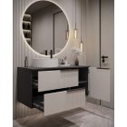 MYLIFE KLERK  ANTRACIT/KASMÍR FÜRDŐSZOBA SZEKRÉNY (100CM)