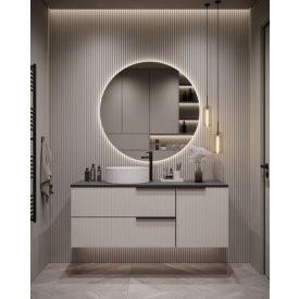   MYLIFE KLERK  ANTRACIT/KASMÍR FÜRDŐSZOBA SZEKRÉNY (121,3CM)