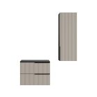 Mylife klerk 60 1 fürdőszoba bútor antracit/kasmír