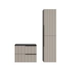 Mylife klerk 60 2 fürdőszoba bútor antracit/kasmír