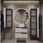 Mylife klerk 60 3 fürdőszoba bútor antracit/kasmír