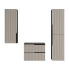 Mylife klerk 60 3 fürdőszoba bútor antracit/kasmír