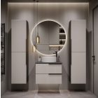 Mylife klerk 60 5 fürdőszoba bútor antracit/kasmír