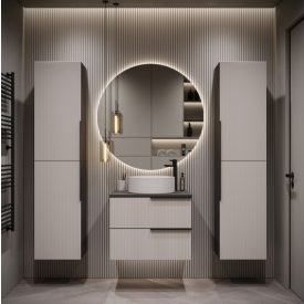 Mylife klerk 60 5 fürdőszoba bútor antracit/kasmír