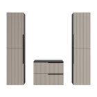 Mylife klerk 60 5 fürdőszoba bútor antracit/kasmír