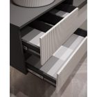 Mylife klerk 80 2 fürdőszoba bútor antracit/kasmír