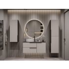 Mylife klerk 100 3 fürdőszoba bútor antracit/kasmír