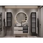 Mylife klerk 100 3 fürdőszoba bútor antracit/kasmír