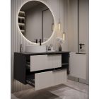 Mylife klerk 100 3 fürdőszoba bútor antracit/kasmír