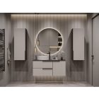 Mylife klerk 100 4 fürdőszoba bútor antracit/kasmír