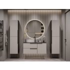 Mylife klerk 100 5 fürdőszoba bútor antracit/kasmír