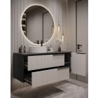 Mylife klerk 120 5 fürdőszoba bútor antracit/kasmír