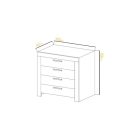 mylife lano fehér komód 100