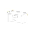 mylife lano sonoma komód 170