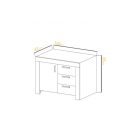 mylife lano fehér komód 120