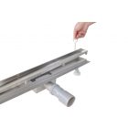 stellman zuhanylefolyó 80cm zuhanytálcához rozsdamentes acél 