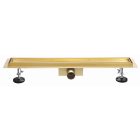 stellman zuhanylefolyó 70cm zuhanytálcához arany rozsdamentes acél 