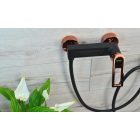 SOTBE LOFT SVART ROSE GOLD fekete zuhanycsaptelep + zuhanyszett