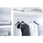 mylife LOLu I tükrös gardróbszekrény, matt fehér/sonoma 250 cm