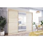 mylife LOLU I tükrös gardróbszekrény,sonoma 250 cm