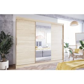 mylife LOLU I tükrös gardróbszekrény,sonoma 250 cm