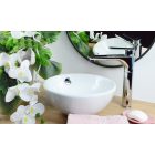 SOTBE MALSELVA magas forgású mosdócsaptelep fém dugóval