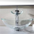 manveld ÁTLÁTSZÓ ÜVEG mosdó csapteleppel