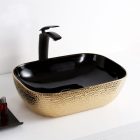 MANVELD MOSDÓ TOKYO FEKETE - ARANY KÍGYÓBŐR