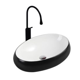 MANVELD KERÁMIA MOSDÓ ALANIA FEKETE-FEHÉR 60x40