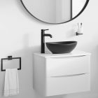 MANVELD KERÁMIA MOSDÓ VERA FÉNYES FEKETE