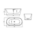 manveld letisia SZABADON ÁLLÓ FÜRDŐKÁD (3 méretben)