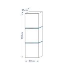 Prince Like 14- ibiza I-ibiza II FÜRDŐSZOBA SZEKRÉNY magasfényű fehér