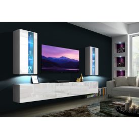   PRINCE CONCEPT 20A MAGASFÉNYŰ FEHÉR NAPPALI BÚTOR (249CM)